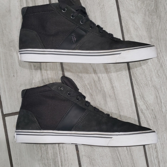 Polo Ralph Lauren men's high top casual shoes - Picture 3 of 11